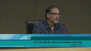 City Council Regular Meeting - August 28, 2023
