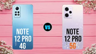 Redmi Note 12 Pro 4G VS Redmi Note 12 Pro 5G | Redmi Note 12 Pro 4G VS 5G