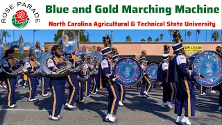 2024 Rose Parade - North Carolina A&T “Blue and Gold Marching Machine”