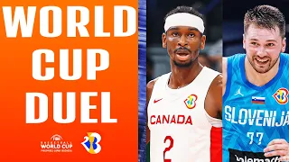 ELITE DUEL 🔥 Shai Gilgeous-Alexander (31 PTS & 10 REB) vs Luka Dončić (26 PTS & 5 AST) | #FIBAWC