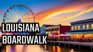 Experience Bossier City's Premier Riverfront Destination: Louisiana Boardwalk Shopping & Dining!