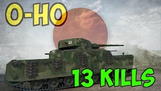 O-Ho - 13 kills - 6.476 DMG - World of Tanks