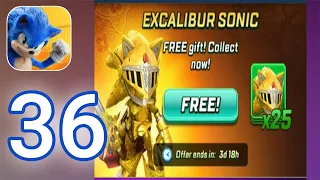 Sonic Forces - Gameplay Walkthrough Part 36 - New Excalibur Sonic (iOS, Android)