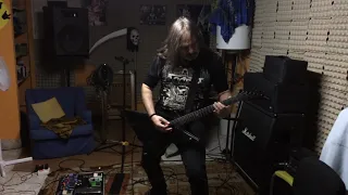 MACHINE HEAD - My Hands Are Empty (single 2020) guitar cover by Julio Blackening.