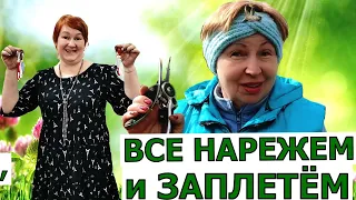 Нарежем себе здоровье в саду и заплетем в макраме на долгие года