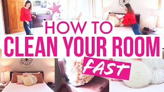 HOW TO CLEAN YOUR ROOM FAST! (& Keep It That Way!!!)/Cleaning Motivation