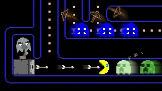 Pac-Man's MINECRAFT Maze Mayhem (TMB Animation)