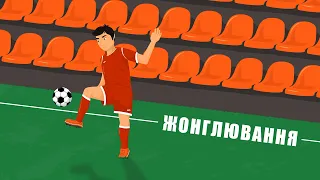 Челендж №8 | Вправи для розвитку навичок жонглювання футбольним мячем | Як навчитися жонглювати мяч?