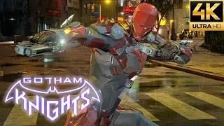 Gotham Knights - Red Hood Beyond Suit Free Roam Gameplay (4K)