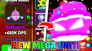 I Spent $799 On NEW CUPCAKE MEGA Unit In Roblox Planet Destroyers!