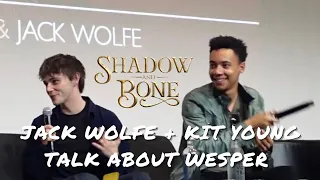 Jack Wolfe & Kit Young talk about Wesper, Shadow and Bone season 2 and acting together again