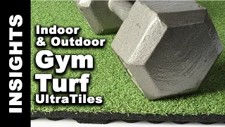 RageTurf Ultra Tile - Indoor & Outdoor Gym Turf Flooring