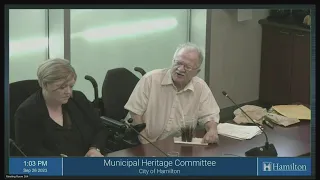 Hamilton Municipal Heritage Committee - September 26, 2023