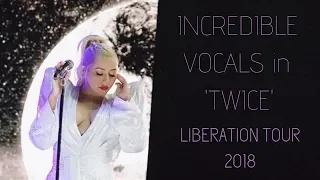 Christina Aguilera's AMAZING VOCALS | 'Twice' Liberation Tour