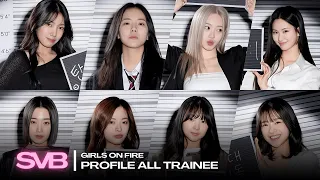 [GIRLS ON FIRE] PROFILE ALL TRAINEE EP. 7  | 걸스 온 파이어