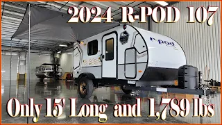 NEW 2024 R pod 107 Tear Drop Trailer By forestriver at Couchs RV Nation Rpod Campers for sale