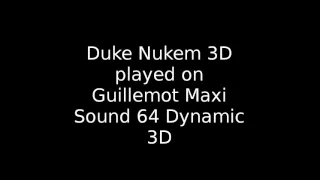 Duke Nukem 3D played on various sound cards