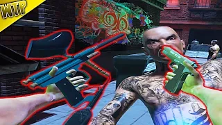 THEY HAVE GUNS! Drunkn Bar Fights NEW UPDATE | The Alley |