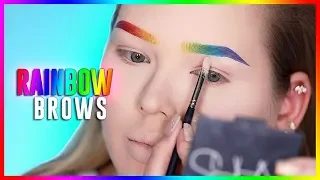 RAINBOW BROWS TUTORIAL! | NikkieTutorials