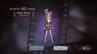 Toy Merchant's Paper Wings Costume | Duo Hunters | Identity V