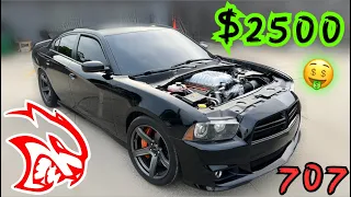 I BOUGHT THE CHEAPEST HELLCAT SWAP EVER!!🤯😱 (IN DEPTH REVIEW) GEN 2 DODGE CHARGER