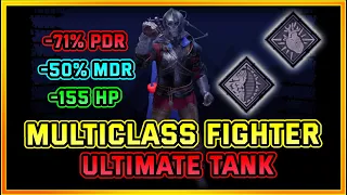 Multiclass Tank Fighter 70% PDR / 50% MDR | Dark and Darker