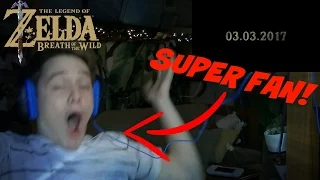 Insane Reaction to Zelda Breath of the Wild Release Date Reveal!!!!!