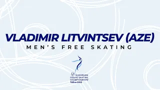 Vladimir Litvintsev (AZE) | Men FS | ISU European Figure Skating Championships 2022 | #EuroFigure