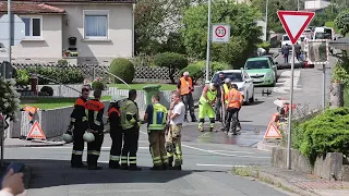Explosionsgefahr & Evakuierung: Gas-Havarie in Ebersdorf bei Coburg!