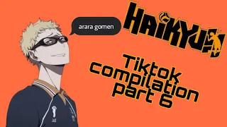 Haikyuu [tiktok] compilation part 6