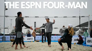 How was the ESPN Beach Volleyball Four-Man?