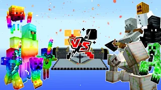 Mechanicraft Mutants Vs Spectrite Mobs | Minecraft Mob Battle