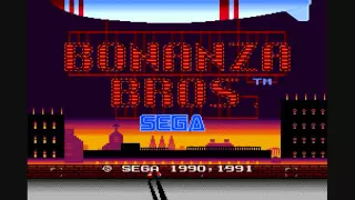 Bonanza Bros    Thrilling Bonanza Mega Drive Music