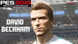 PES 2018 David Beckham Trailer Showcase