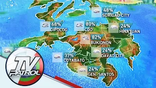 Ilang bahagi ng Mindanao at Visayas posibleng makaranas ng malalakas na thunderstorms bukas