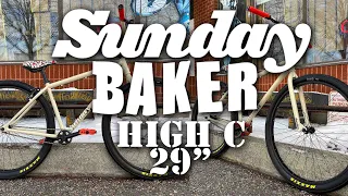 2021 Sunday x Baker High C 29" Cruiser BMX Unboxing @ Harvester Bikes