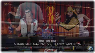 WWE2K24 SHAWN MICHAELS VS. RANDY SAVAGE EUROPEAN RAMPAGE 92'🇬🇧🇬🇧🇬🇧 #wwe2k24 #wwe #uk #wrestling #wwf