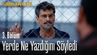 Hacı yerde ne yazdığını söyledi - Mahkum 3. Bölüm