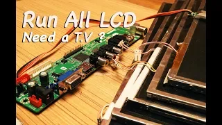 Run all lcd without software_ Full tutorial of v59 board..