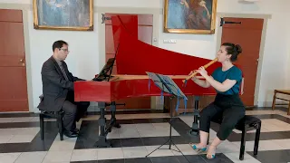 CORELLI, Adagio from op. 5, no. 4 - Inês d'Avena & Claudio Ribeiro