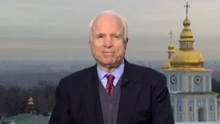 McCain backs Ukrainian protesters