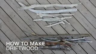 DIY Macrame Tutorial - How to Make Your Own Driftwood!