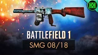 Battlefield 1: SMG 08/18 Review (Weapon Guide) | New BF1 DLC Weapons | BF1 PS4 Gameplay