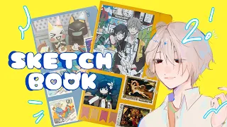 sketchbook tour||обзор на скетчбук ★彡