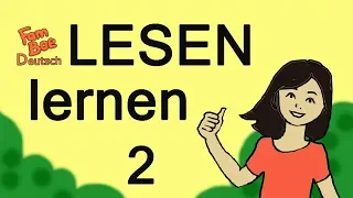 Deutsch lesen lernen für Kinder, Teil 02