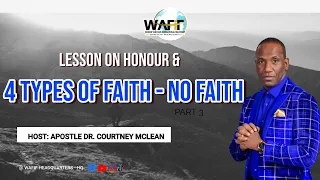 Welcome to our Second Service-June 2, 2024-Lesson on Honour & 4 Types of Faith of Faith-No Faith