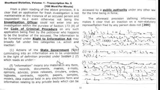 Shorthand Dictation (Legal) Volume 1, Exercise 5