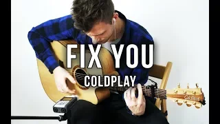 (Coldplay) Fix You - Piotr Szumlas - Fingerstyle Guitar Cover