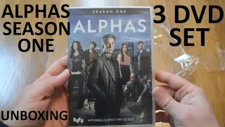 Unboxing Alphas Season One DVD 3 Disc Set