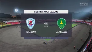 FIFA 23 | Abha Club vs Al Khaleej - Roshn Saudi League | Gameplay